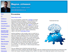 Tablet Screenshot of magnusjohnsson.se
